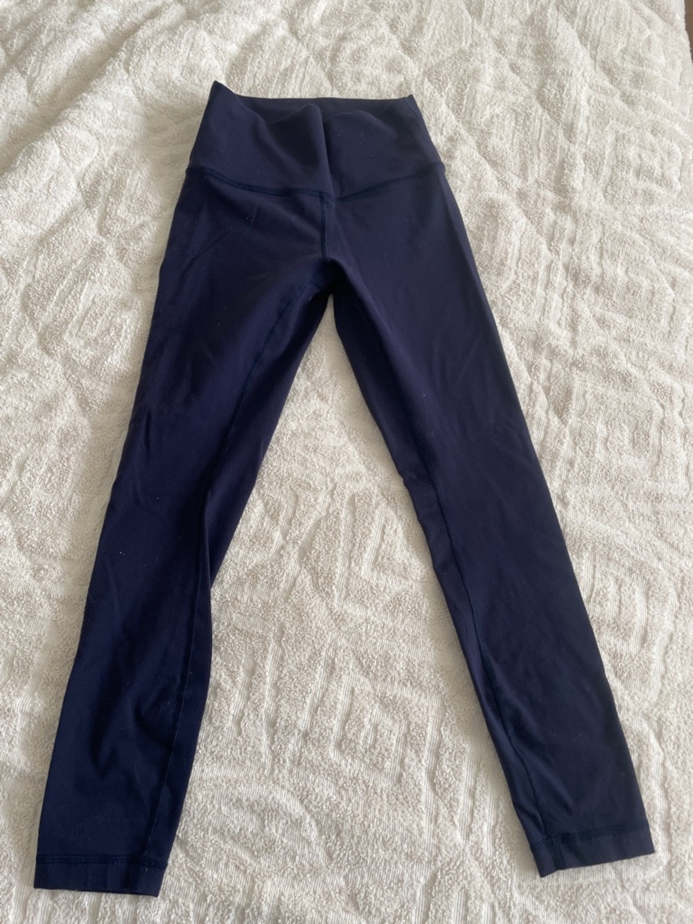 lululemon athletica Navy wunder under Leggings - Picture 3 of 5